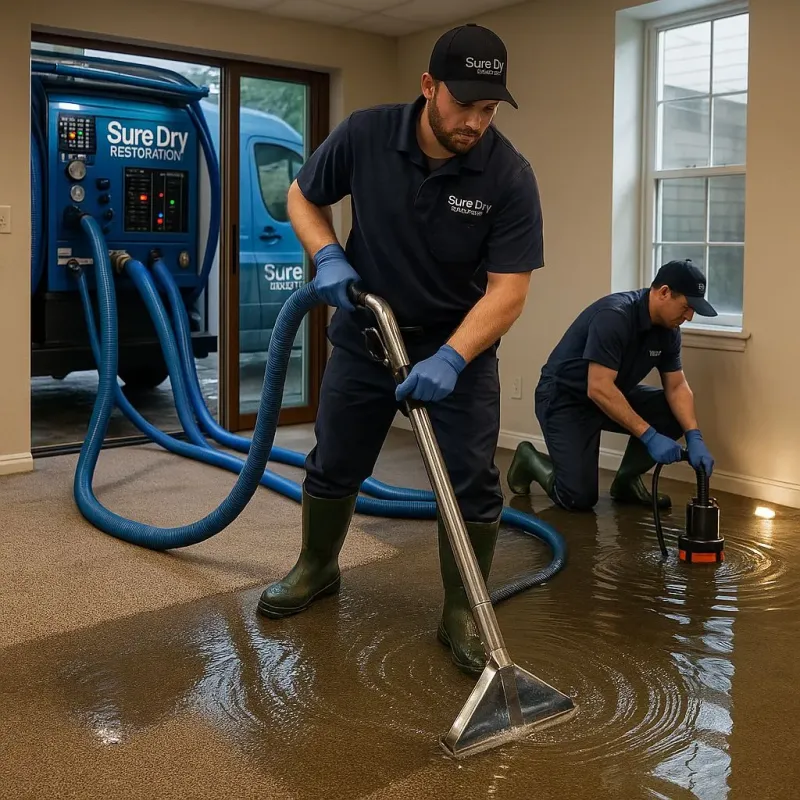 Water Extraction and Removal process in Bethany Beach, DE